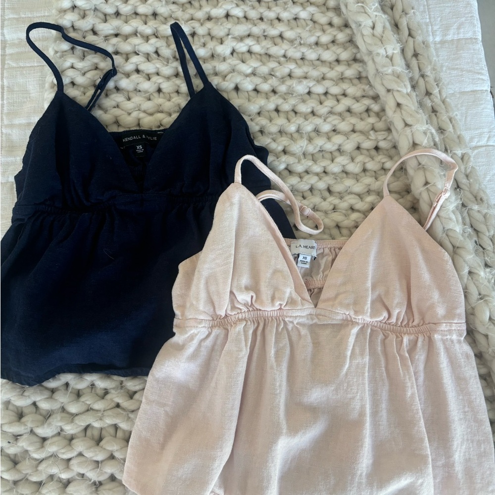 Linen blend pacsun tank bundle